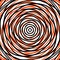 Random concentric circles. Abstract background with irregular ci