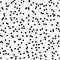 Random dots, random circles pattern, background. Noise halftone. Dispersion, scatter dotted half-tone pointillist design. Noisy