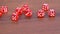 Random number of dice.