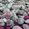 Random ornamental pebbles - fuchsia variant