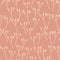 Random pale seamless thorn branches pattern. Botanic style with light ornament and soft pink backround