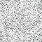 Random scattered spots. Abstract grunge texture. Brush seamless pattern. Metal rust. Grainy black and white background. Dirty dist