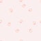 Random seamless pearls pattern with pale palette. Light pink tones aqua bubbles artwork. Simple backdrop