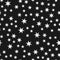 Random star shape pattern, background. Seamlessly repeatable