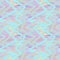 Randomly crossing colored lines located zigzag making pattern.Rosy,turquoise