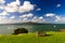 Rangitoto Island and Hauraki Gulf from Devonport, Auckland, New Zealand