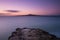 Rangitoto Island at Sunset