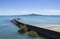 Rangitoto Island View from Mission Bay Beach Auckland New Zealand