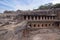 Rani caves of Udayagiri caves complex with Blue cloudy sky, Bhubaneswar, Odisha, India.