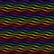 Raninbow waves seamless texture