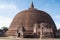 Rankoth Vehera in ancient city of Polonnaruwa, Sri Lanka. Unesco World Heritage Site