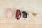 The ranks of different beans