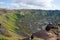 Rano Kau volcano, Easter island (Chile)