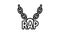 Rap necklace icon animation