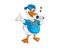 Rap Singer Goose Cartoon Mascot