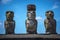 Rapa Nui Moai Statues Easter Island