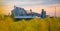 Rapeseed Blossom Meets the Grain Elevator: A Rural Portrait