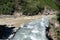 Rapid creek in the austrian alps