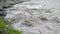 Rapid Nepal river during rain season