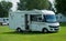 Rapido Motorhome parked on country campsite.