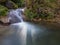 Rapids and cascades near the Gostilje waterfall on the slopes of the Zlatibor mountain in Serbia