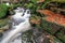 Rapids on Jedlova Creek, Jizera Mountains, Czech Republic