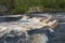 Rapids on the Karelian river