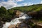 Rapids of mnweni river, northern drakensberg mountains