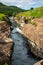 Rapids of mnweni river, northern drakensberg mountains