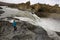 Rapids near Godafoss Waterfall - Iceland