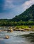 Rapids on the Potomac River in Harpers Ferry, West Virginia.