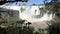 Rapids sound and rainbows at Iguazu waterfalls