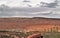 Raplee Anticline and Desert Plains near Mexican Hat