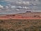 Raplee Anticline and Desert Plains near Mexican Hat