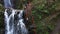 Rappelling waterfall in Costa Rica