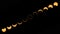 rare annular solar eclipse total phases composite during Totality popularly called "ring of fire" , shot from Tamil Nadu