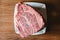Rare authentic A5 Grade Japanese Wagyu beef Filet Mignon with high-marbled texture. Boneless and juicy for making Shabu and sushi