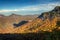 Rare autumn bear shadow in Blue Ridge Mountains