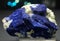 Rare Deep blue Lazurite With Forsterite Specimen