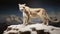 Rare Encounter: The Elegance of a White Mountain Lion