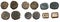 Rare Indian Copper Coins of Different Types and Rulers