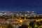 Rare Panoramic View of Thessaloniki at Dusk