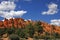 Rare rock formations of Bryce Canyon