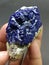 Rare royal Blue Lazurite Mineral Specimen from badakhshan AFghanistan