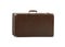 Rarity brown leather suitcase