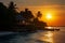 Rasdhoo offers a sunset view of Kuramathi Maldives tropical paradise