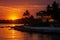 Rasdhoo offers a sunset view of Kuramathi Maldives tropical paradise