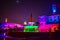 Rashtrapati bhawan night colourful lightning. Rashtrapati bhawan night view in Delhi India. Christmas Celebrations
