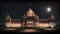 Rashtrapati Bhawan Presidential Palace indian monuments Illustration Generative AI
