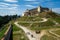 Rasnov Citadel from Brasov , Romania inside court view